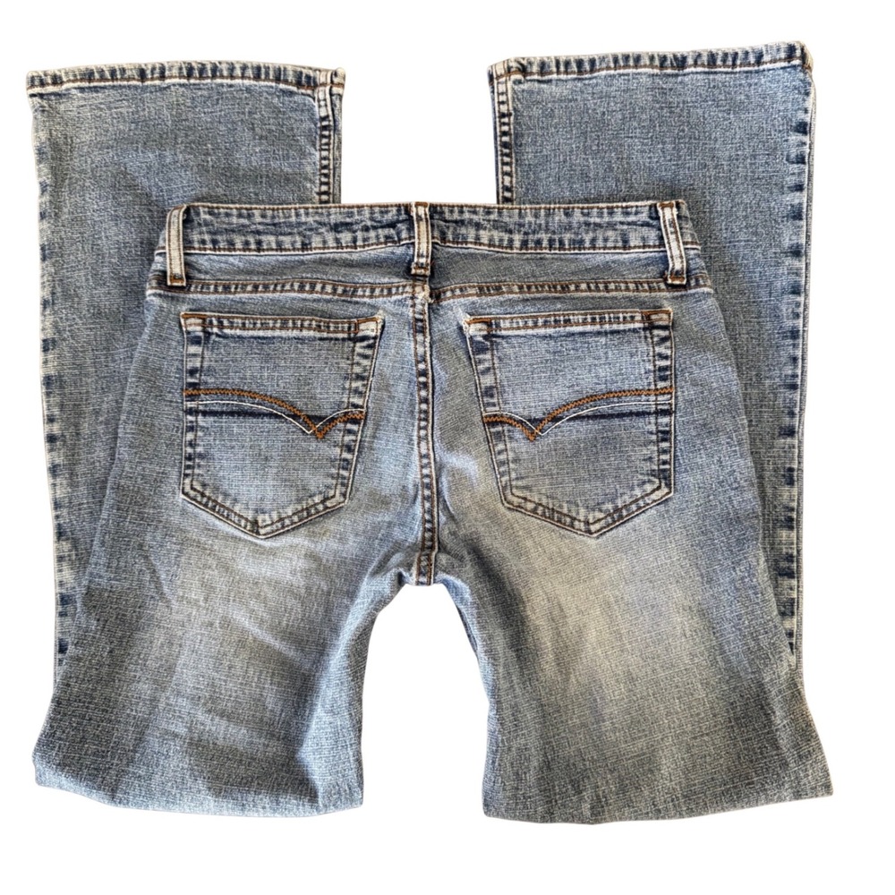 Arizona Jean Co Women's Size 5 Short Bootcut Jeans Light Wash Stretch Y2K